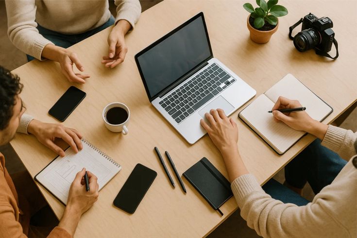 Студенты работают над проектами